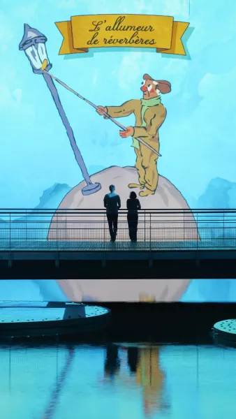 le petit prince bassins lumières allumeur réverbères